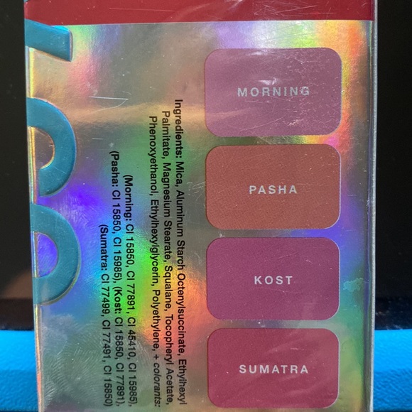 NiP Blush Palette ( toyfactory ) Sunset 4 High-Payoff Shades/built-in Mirror - Picture 4 of 8
